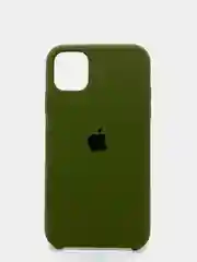Зеленый чехол силиконовый iPhone 6, 6S, 7, 8, X, XS, XR, 11, 12 Soft Touch