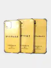 Чехол противоударный, силиконовый, прозрачный на iPhone 11 pro, 11 pro max