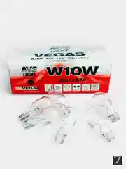 1 шт. лампа AVS Vegas 12V. W10W (W2,1 x 9,5d)
