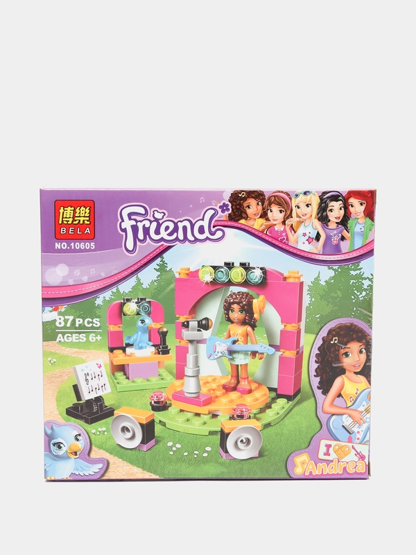 Конструктор Friend, 87 деталей