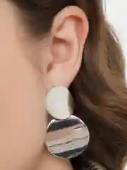 Серебряный серьги Caule