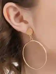Золотой серьги Melle
