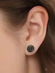 Черный серьги Mitro
