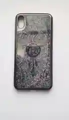 Чехол силиконовый переливающийся с блестками для iPhone