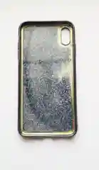 Чехол силиконовый переливающийся с блестками для iPhone