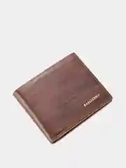 Терракотовый мужской бумажник Baellerry simple