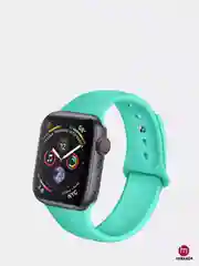 Бирюзовый силиконовый ремешок для Apple Watch 42 мм, 44 мм