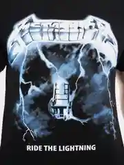 Футболка из хлопка с принтом "Metallica"