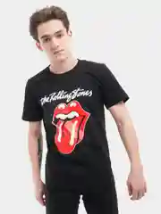 Футболка из хлопка с принтом  "Rolling Stones"