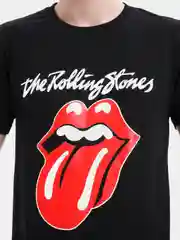 Футболка из хлопка с принтом  "Rolling Stones"