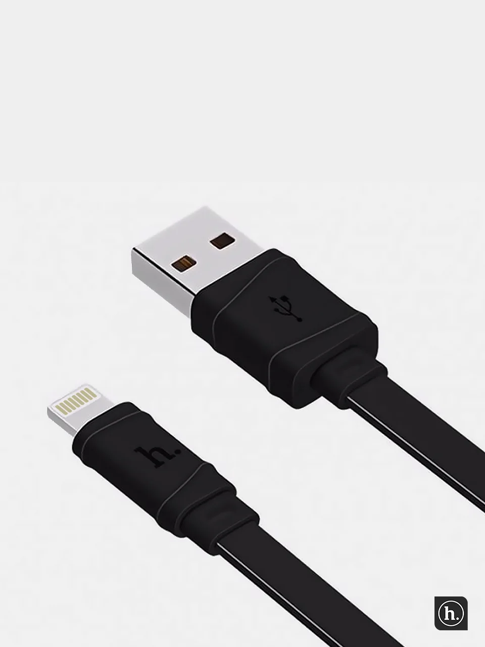 Черный кабель зарядный Hoco X5 (Micro-USB/Type-C/Lightning) для Android и iPhone