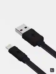 Черный кабель зарядный Hoco X5 (Micro-USB/Type-C/Lightning) для Android и iPhone