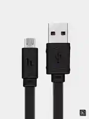 Черный кабель зарядный Hoco X5 (Micro-USB/Type-C/Lightning) для Android и iPhone