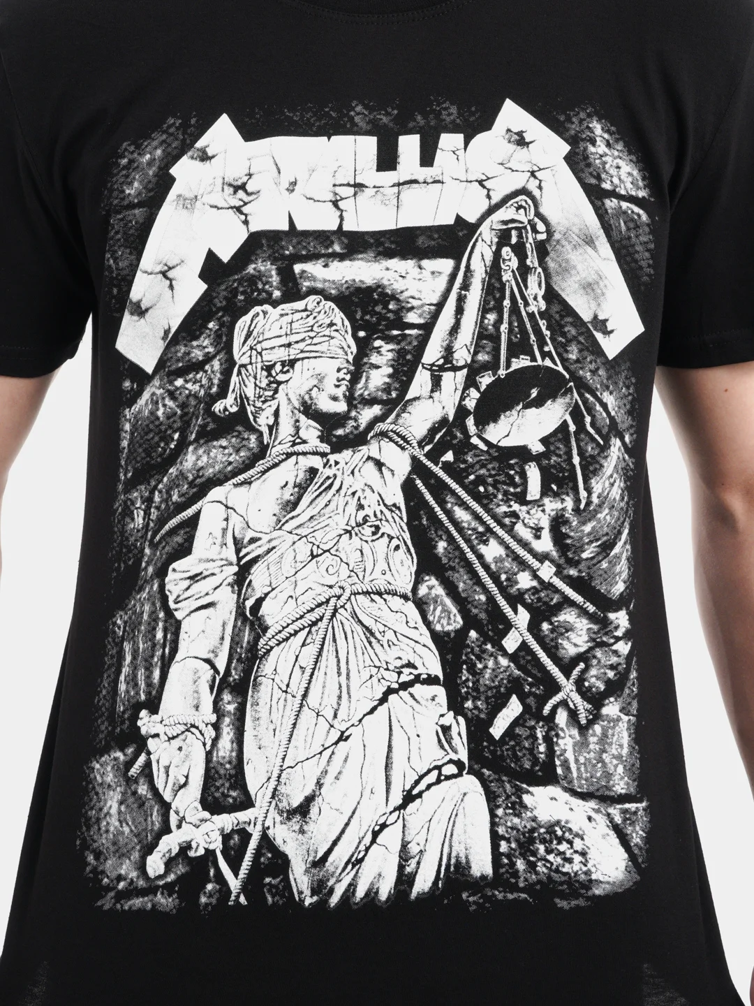 Футболка с принтом Metallica