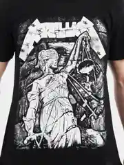 Футболка с принтом Metallica