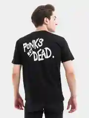 Футболка с принтом Punks not Dead