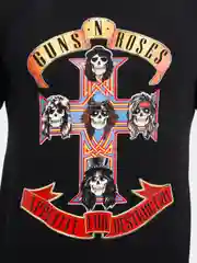 Футболка с принтом "Gunsnroses"