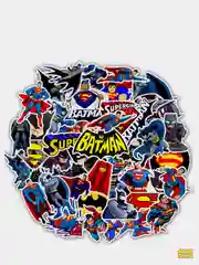 Стикеры Superman VS Batman 45шт
