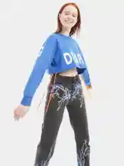 Свитшот укороченный