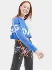 Свитшот укороченный