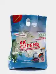 Стиральный порошок "Ак Сирень" универсальный, 3 кг