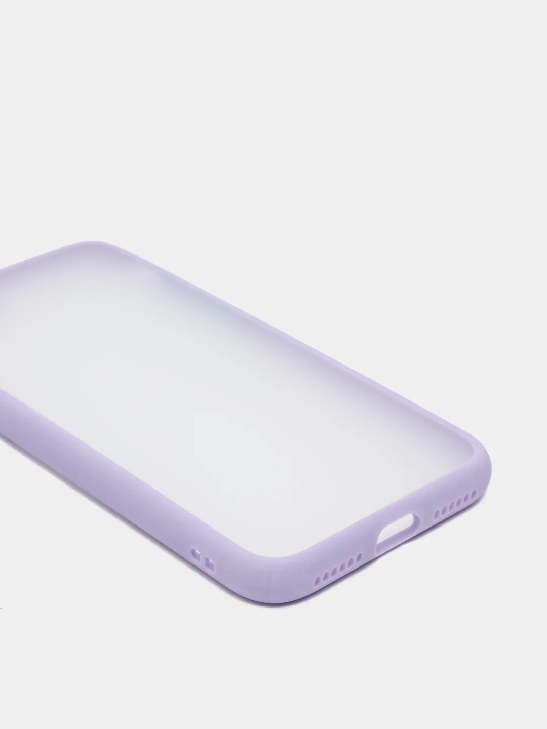 Лавандовый чехол iPhone Xr, матовый