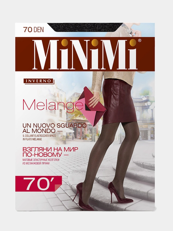 Колготки из микрофибры, MiNiMi Melange 70