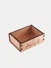 Коробочка деревянная "Птички", 9 х 6,5 х 3 см, 2 вида