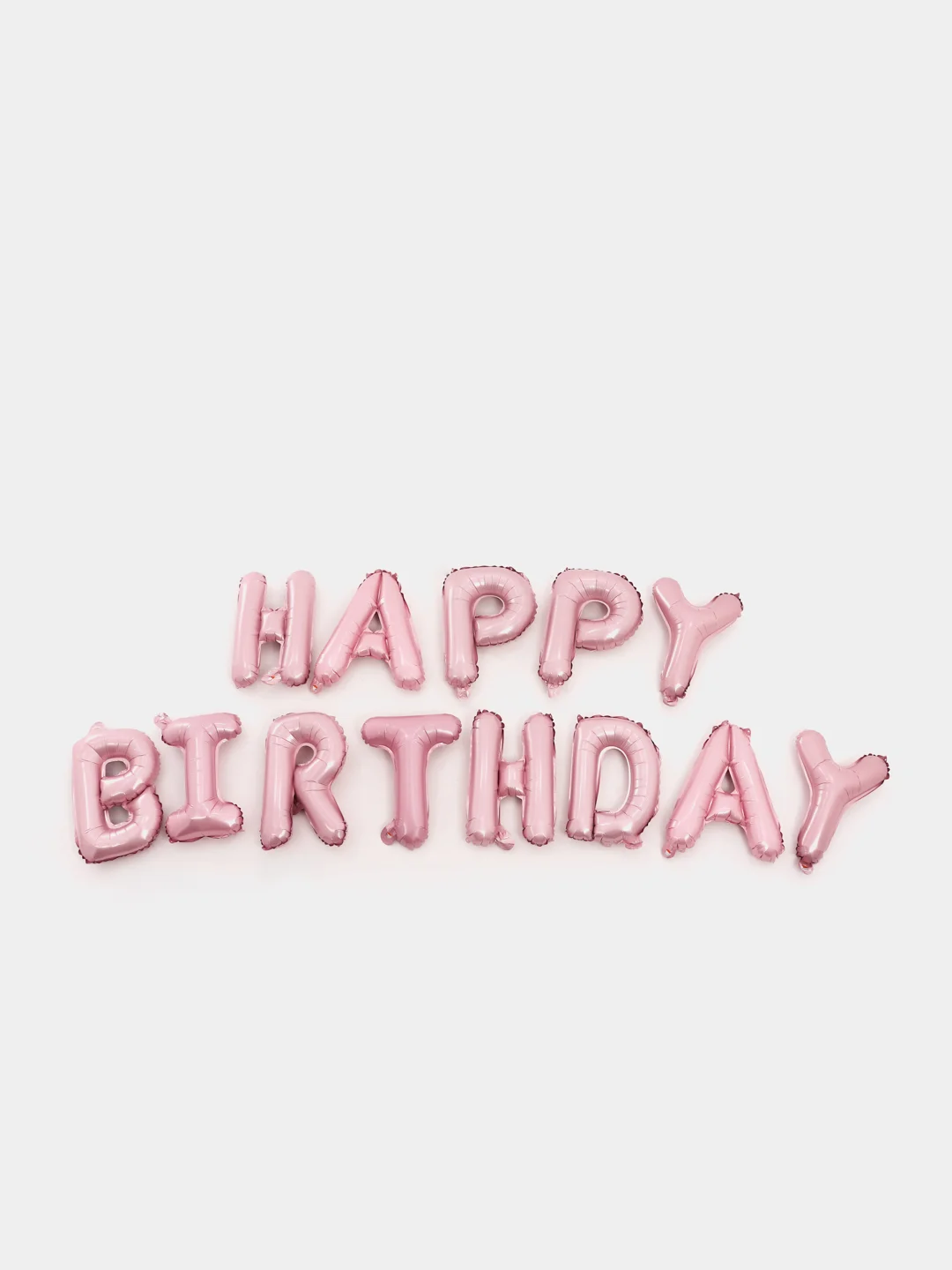 Золотой шары "HAPPY BIRTHDAY" - "С Днем Рождения"