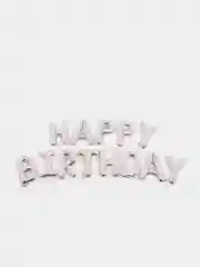 Золотой шары "HAPPY BIRTHDAY" - "С Днем Рождения"