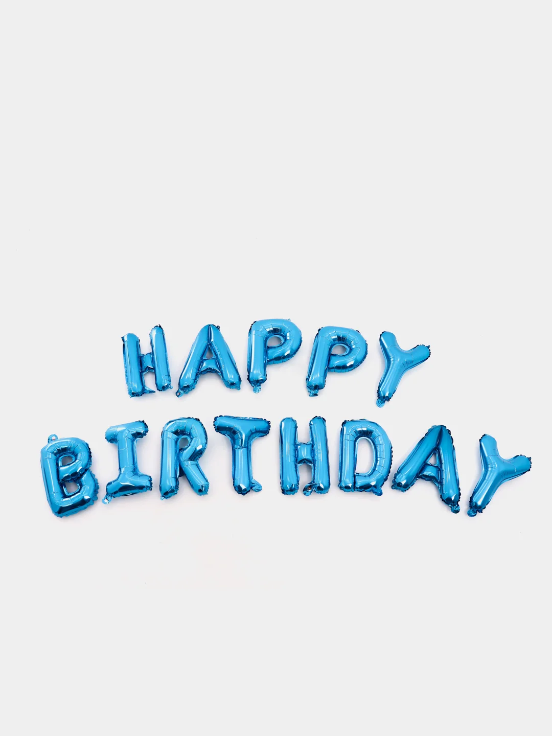 Золотой шары "HAPPY BIRTHDAY" - "С Днем Рождения"