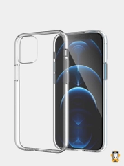 IPhone 12 / 12 Pro (6.1") чехол прозрачный силиконовый