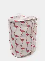 Белый корзина для хранения вещей складная