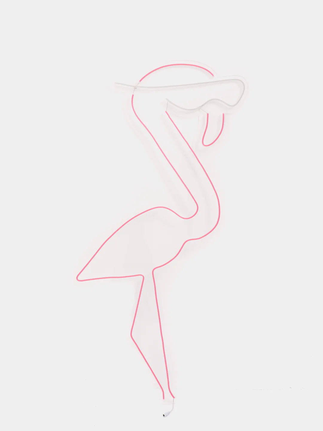 Неоновая вывеска FLAMINGO, 1550 х 920 мм