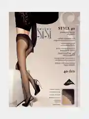 Колготки с ажурными трусиками SiSi, Style 40 den, LYCRA