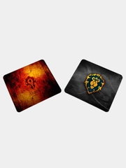 Игровой коврик для мыши 2 принта DOTA 2 World of Warcraft WOW, 260 х 210, тканевый