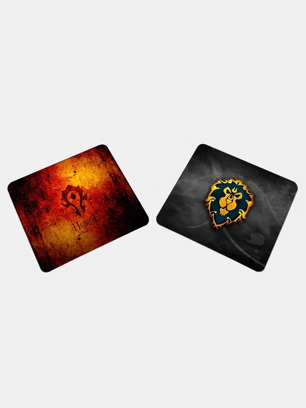 Игровой коврик для мыши 2 принта DOTA 2 World of Warcraft WOW, 260 х 210, тканевый