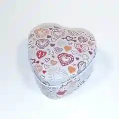 Коралловый меланж шкатулка сердце, 4 цвета