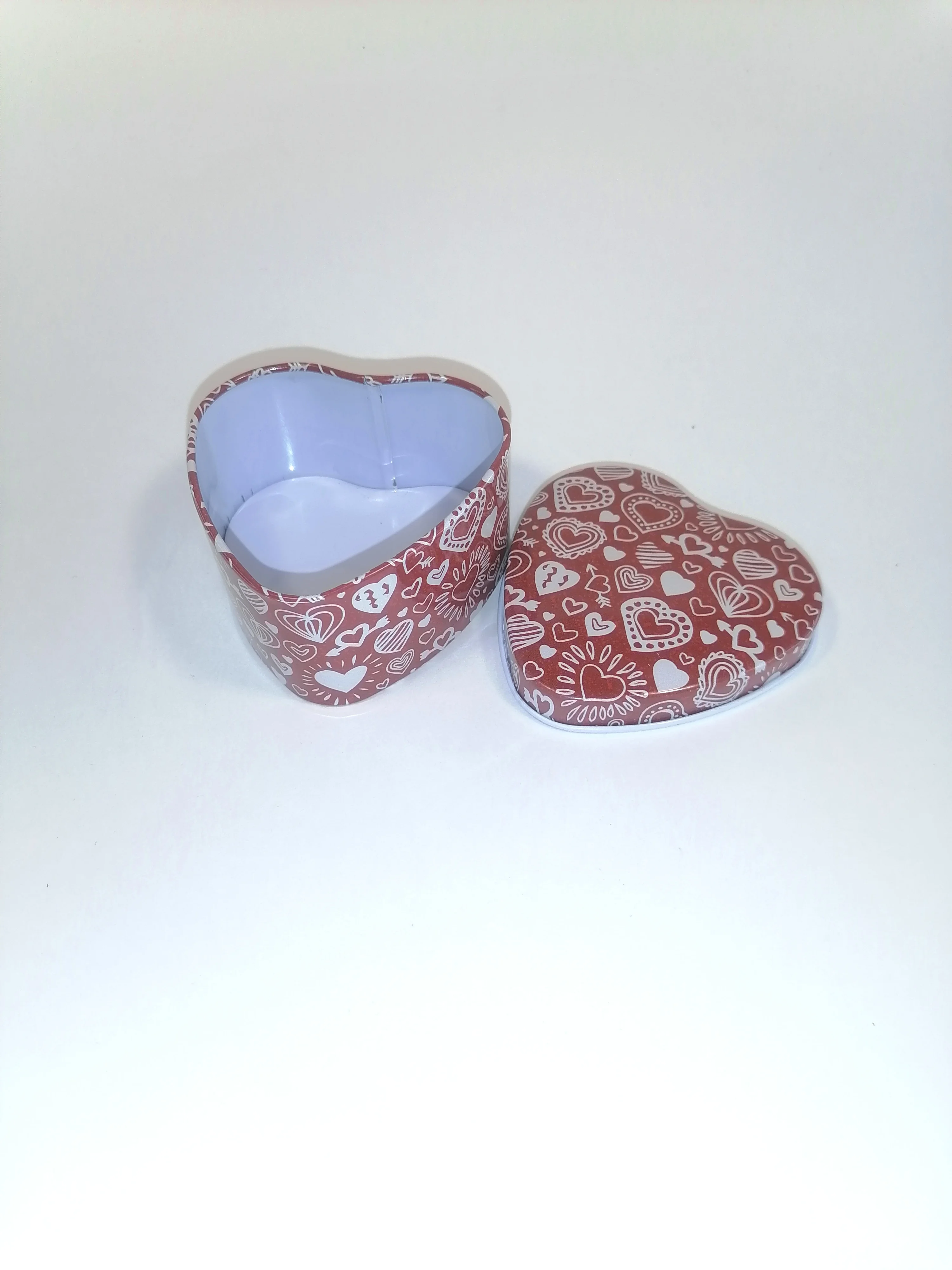 Шкатулка сердце, 4 цвета