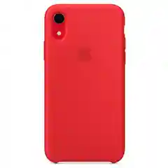 Красный чехол для iPhone XR Silicone Case