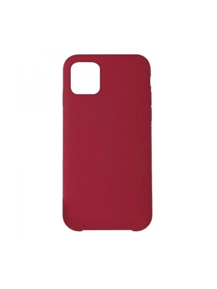 Багровый чехол Silicone Case iPhone 12/12 PRO, 15 цветов