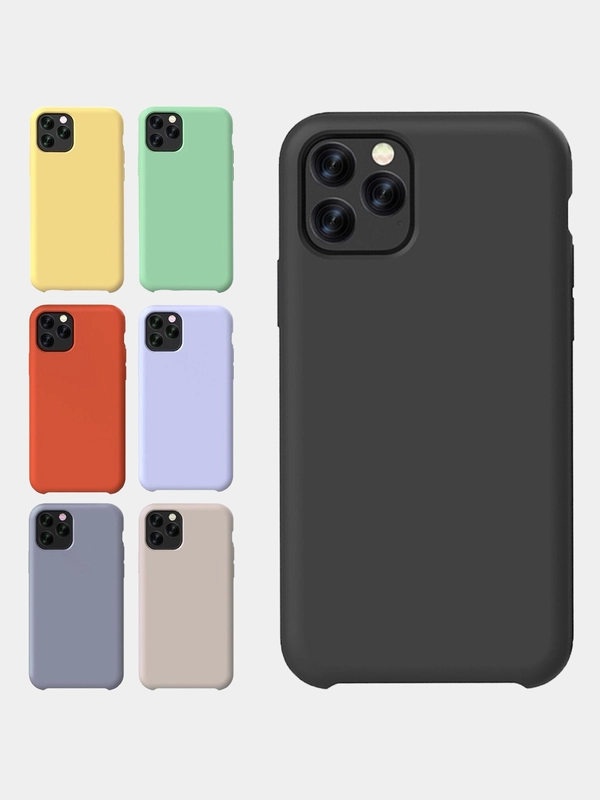 Чехлы-накладки для iPhone 11 Pro Max, 16 цветов