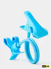 Желтый гибкий держатель для телефона, настольный, с прищепкой