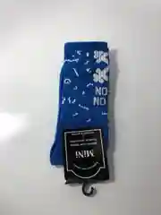 Синий носки с принтом