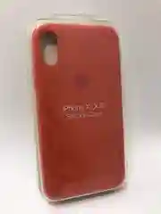 Коралловый меланж защитный силиконовый чехол для iPhone X iPhone 10, с яблоком