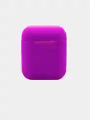 Пурпурный силиконовый чехол для наушников AirPods 2