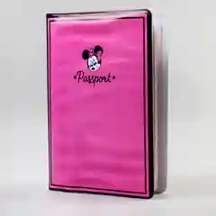 Розовый обложка паспортная Disney
