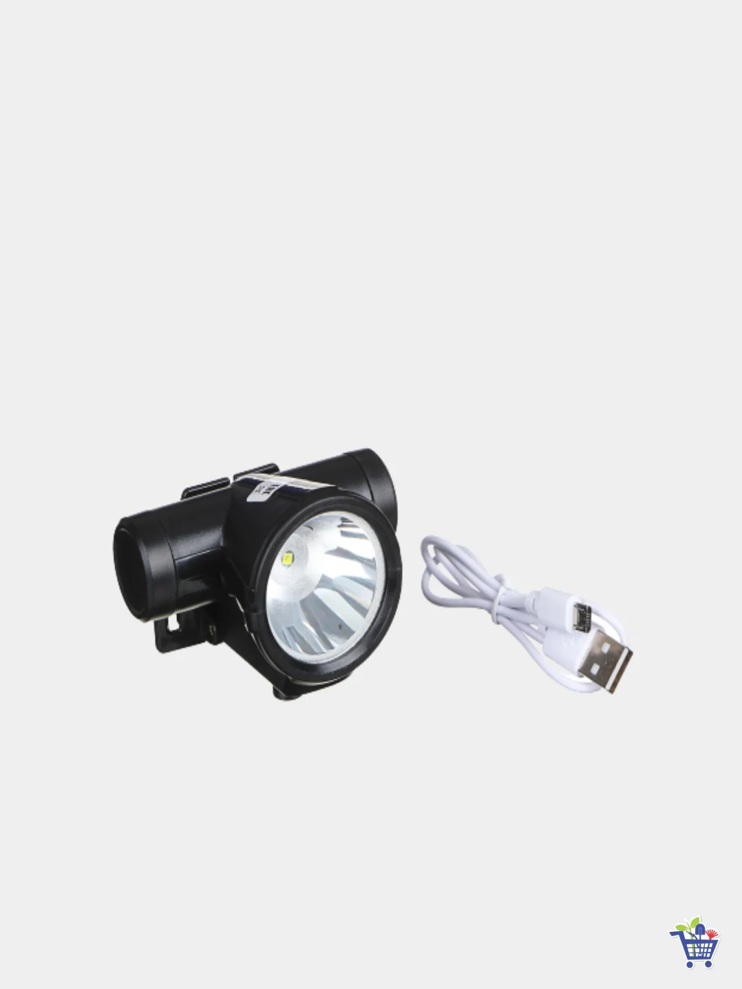 Фонарь налобный аккумуляторный 1 LED