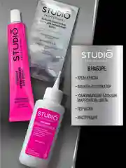 Комплект STUDIO Professional ULTRA для окрашивания волос 7.73 янтарно-русый