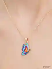 Цепочка на шею, с подвеской, из комплекта "Бабочка"